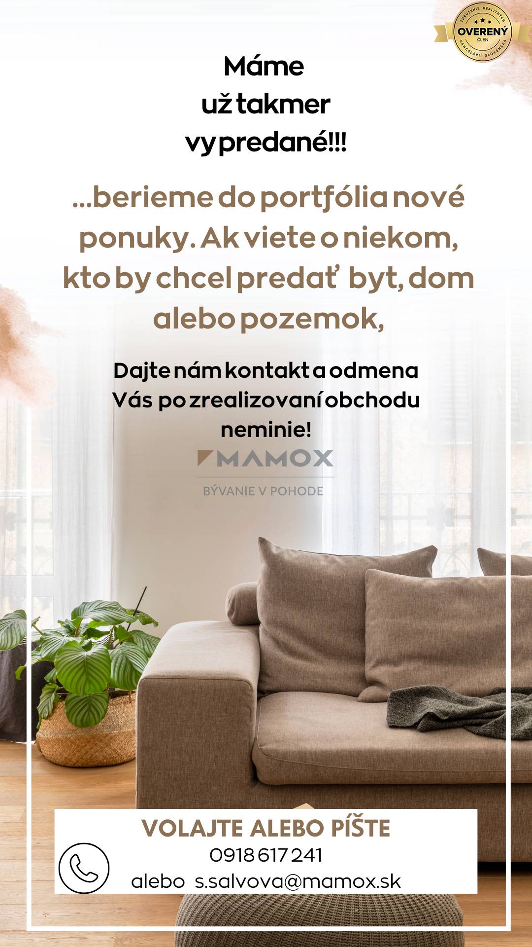 Kúpime 2i byt v Nitre. Ponúknite!